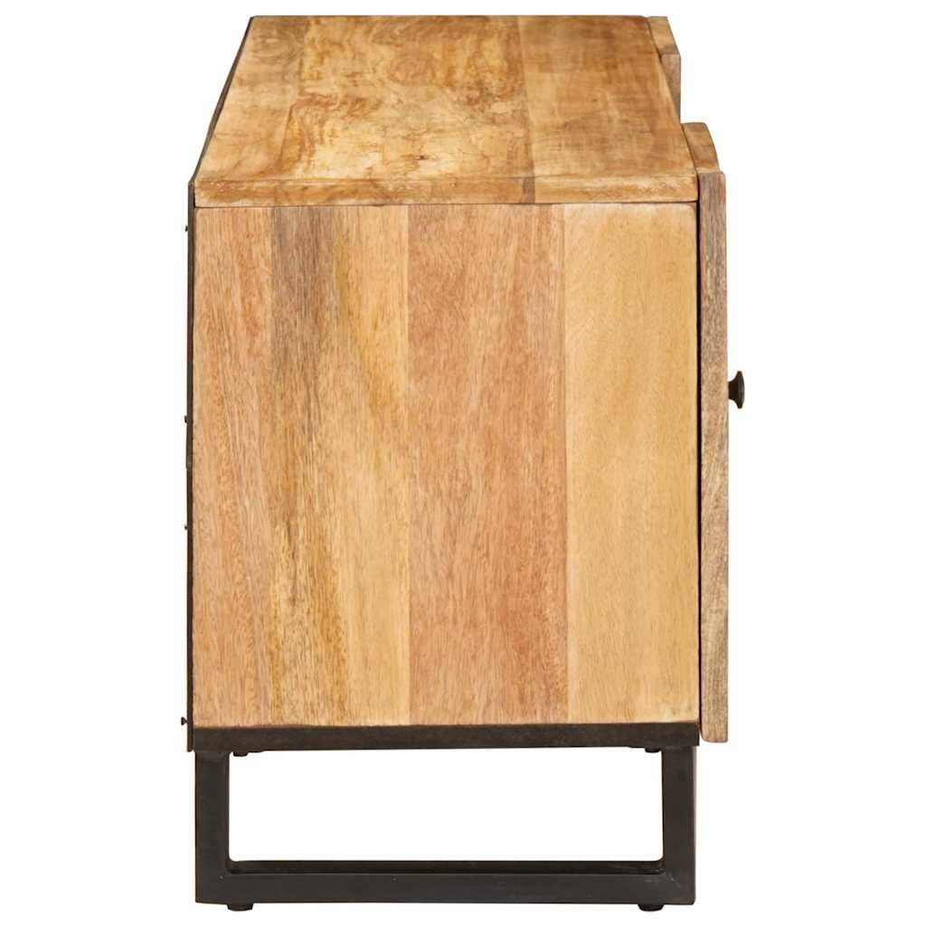 TV-skap med skuff Brun 105 x 33 x 46 cm Massiv mango tre