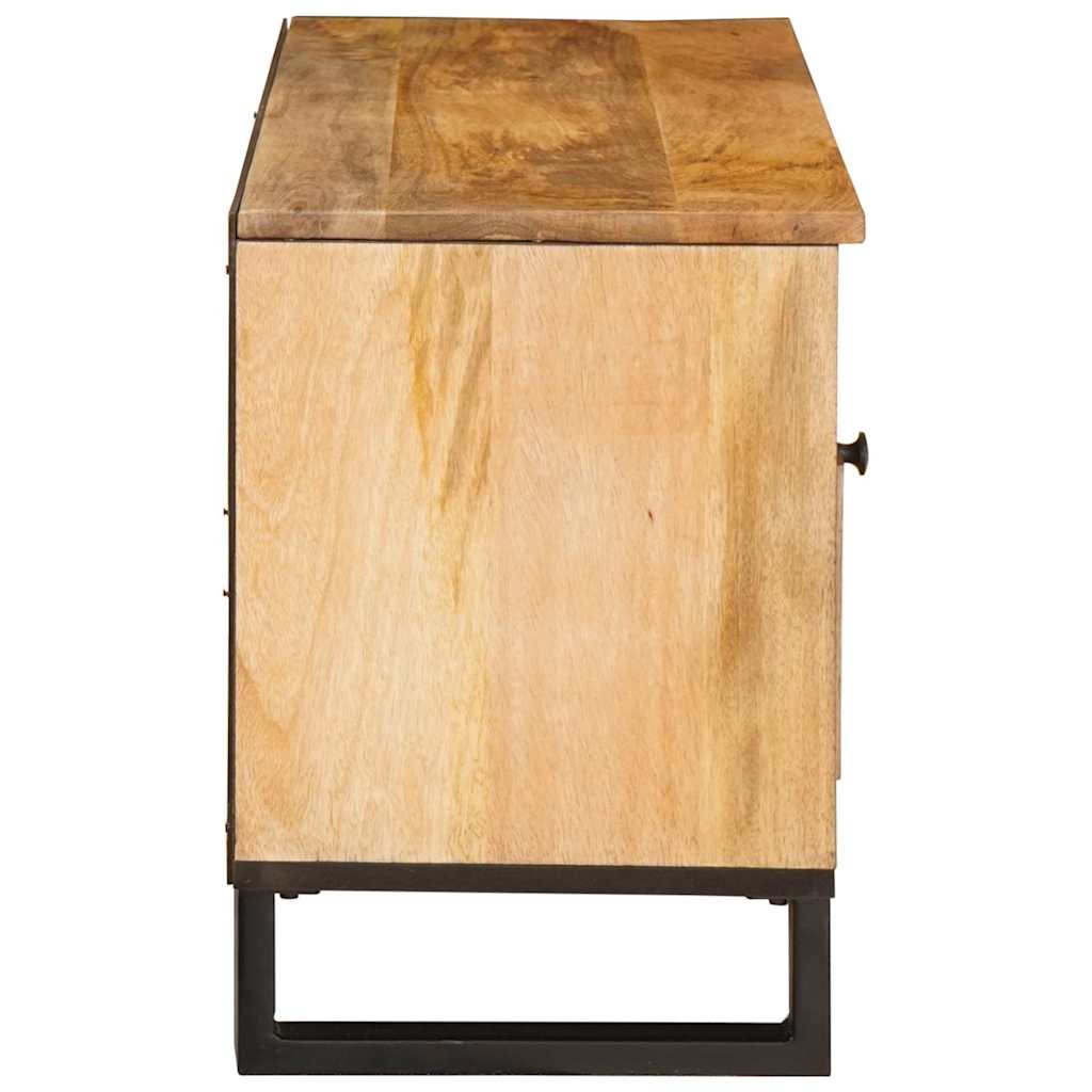 TV-skap med skuff Brun 100 x 33 x 46 cm Massiv mango tre