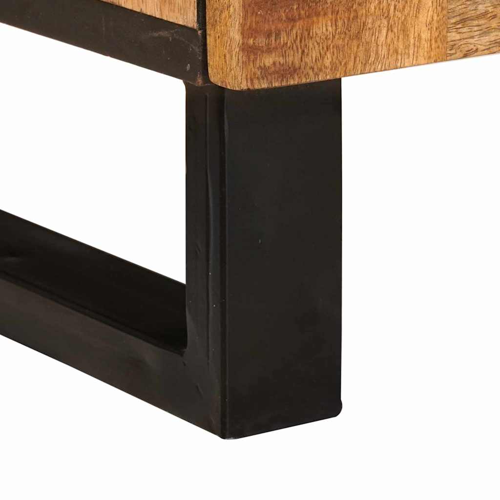 TV-skap med skuff Brun 100 x 33 x 46 cm Massiv mango tre