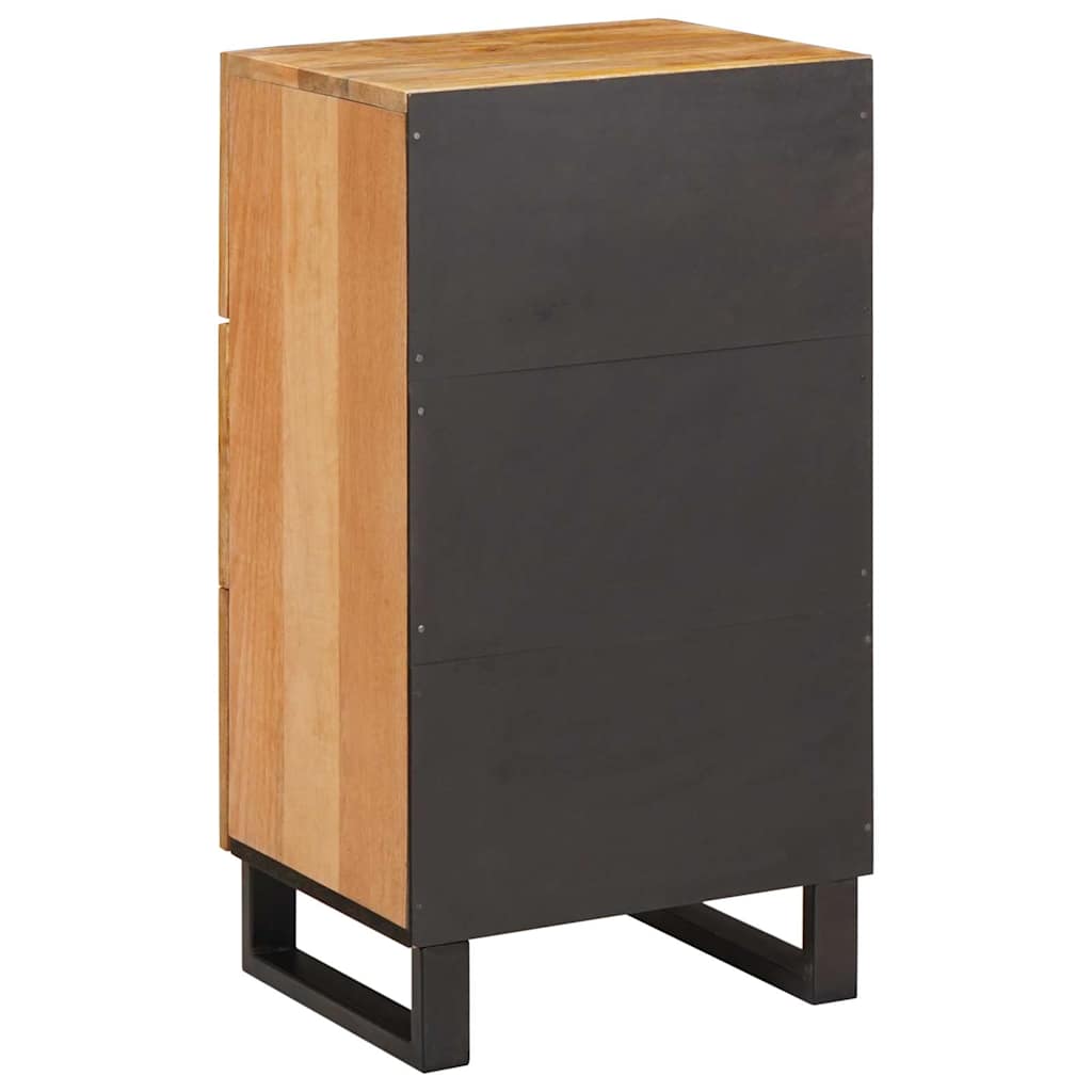 Serviesskap med skuff Brun 40 x 33 x 75 cm Massiv mango tre