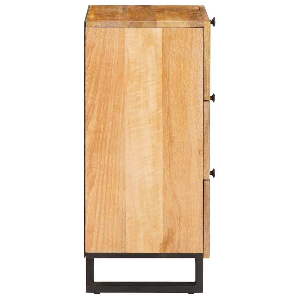Serviesskap med skuff Brun 40 x 33 x 75 cm Massiv mango tre