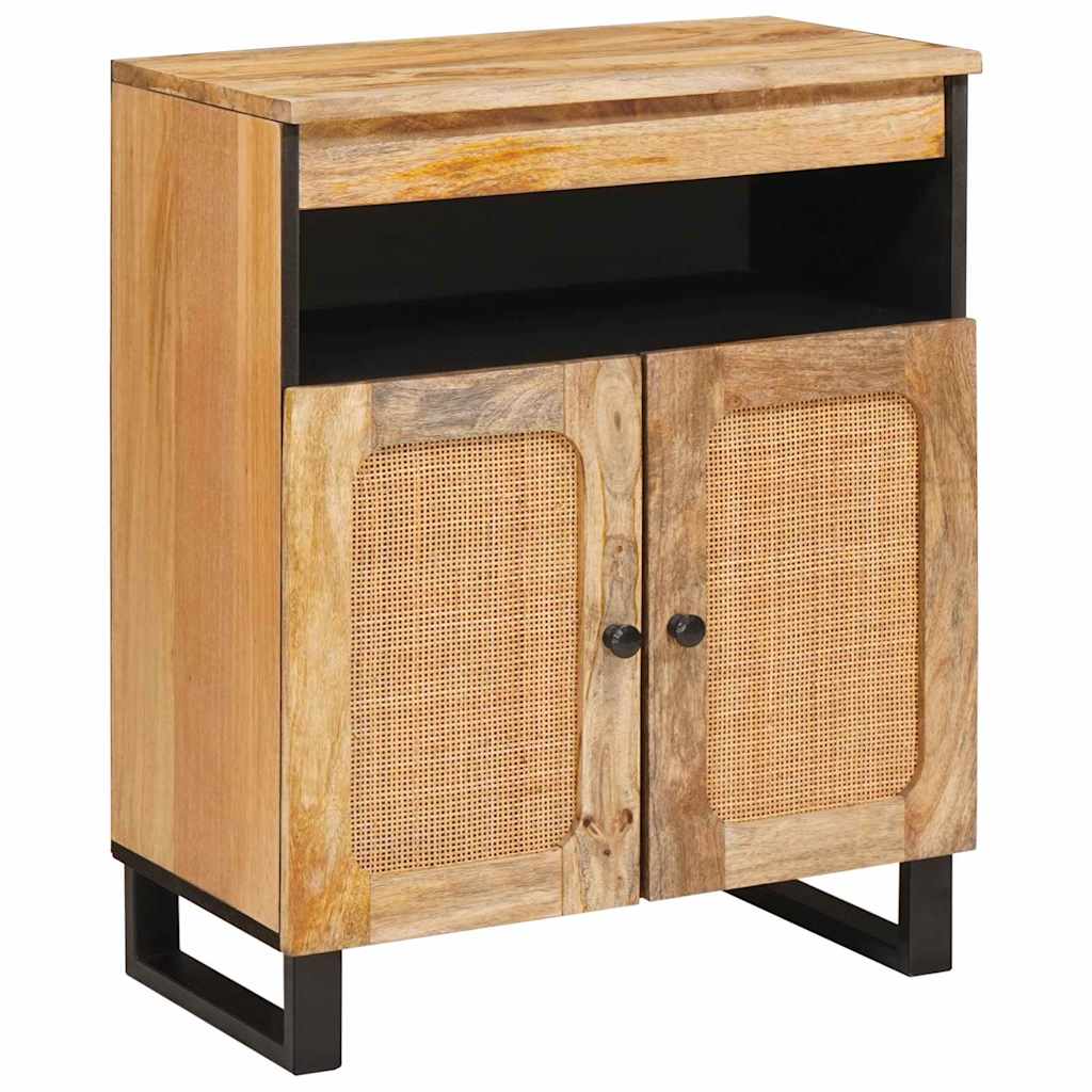 Serviesskap med lagring Brun 60 x 33 x 75 cm Massiv mango tre