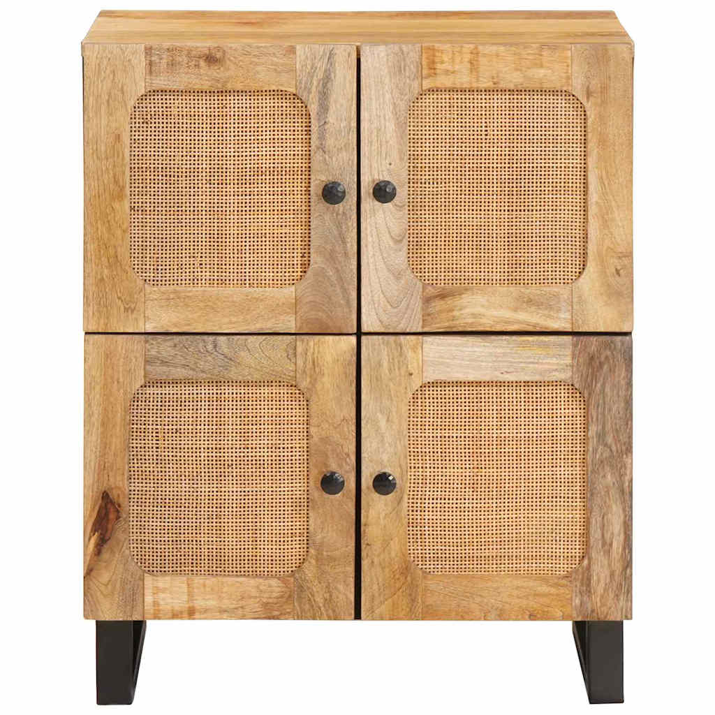Serviesskap med lagring Brun 60 x 33 x 75 cm Massiv mango tre