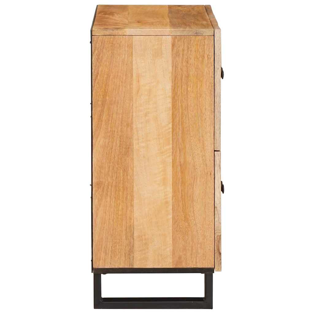 Serviesskap med lagring Brun 60 x 33 x 75 cm Massiv mango tre