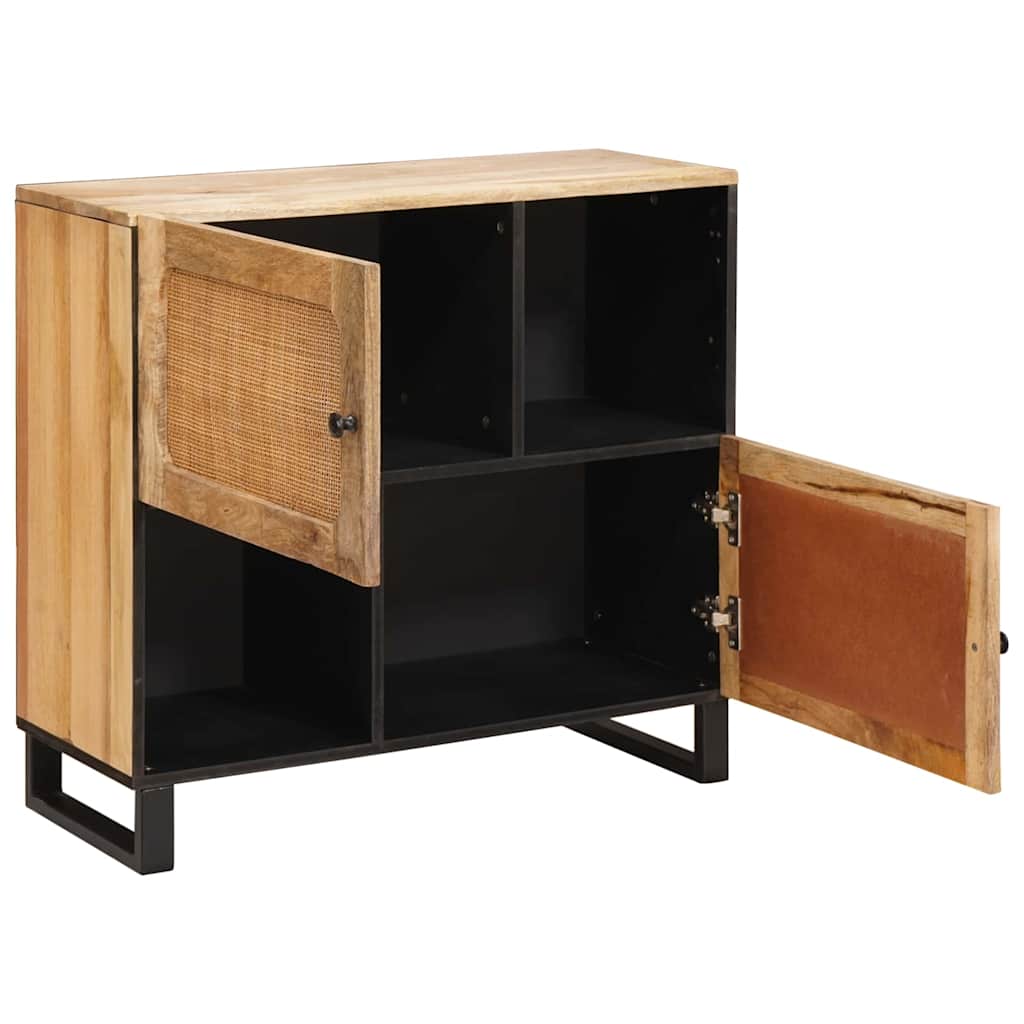 Serviesskap Brun 80 x 33 x 75 cm Massiv mango tre