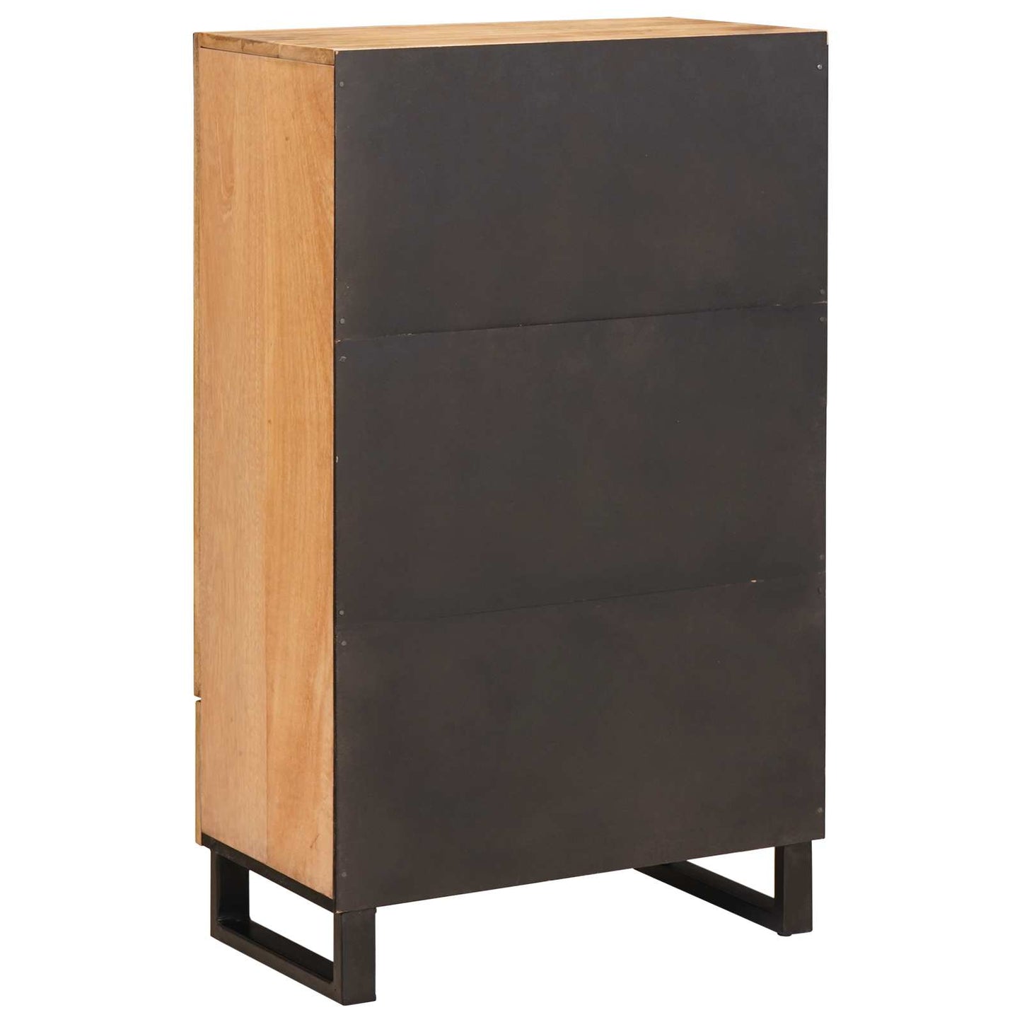 Høyskap med skuff Brun 40 x 33 x 110 cm Massiv mango tre