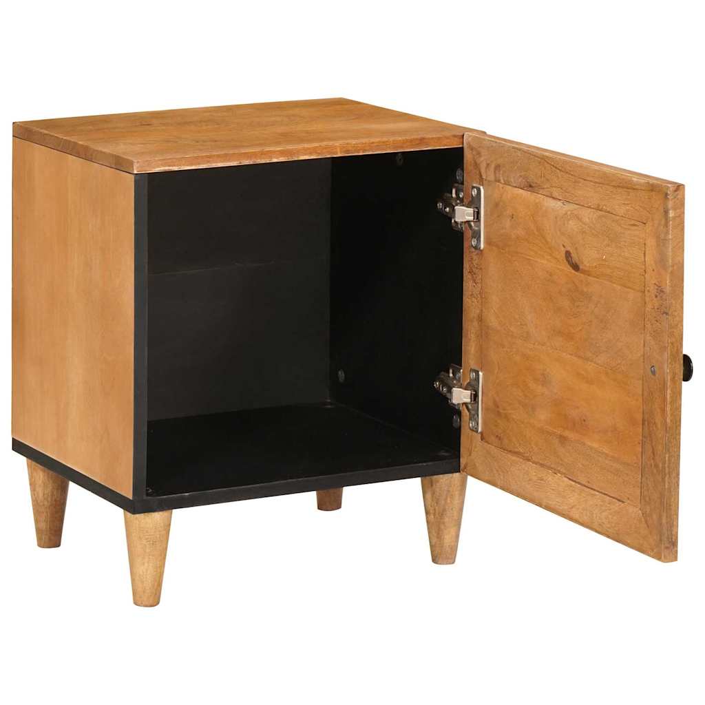 Nattbordskap 2 pcs Lys Brun 80 x 50 x 40 cm Konstruert tre