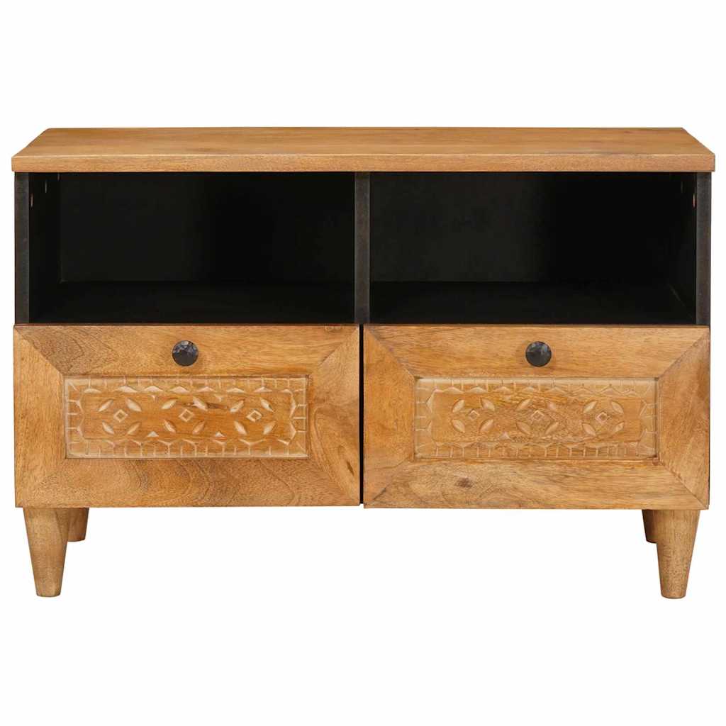 TV Enheter med skuff Lys Brun 70 x 33 x 46 cm Konstruert tre