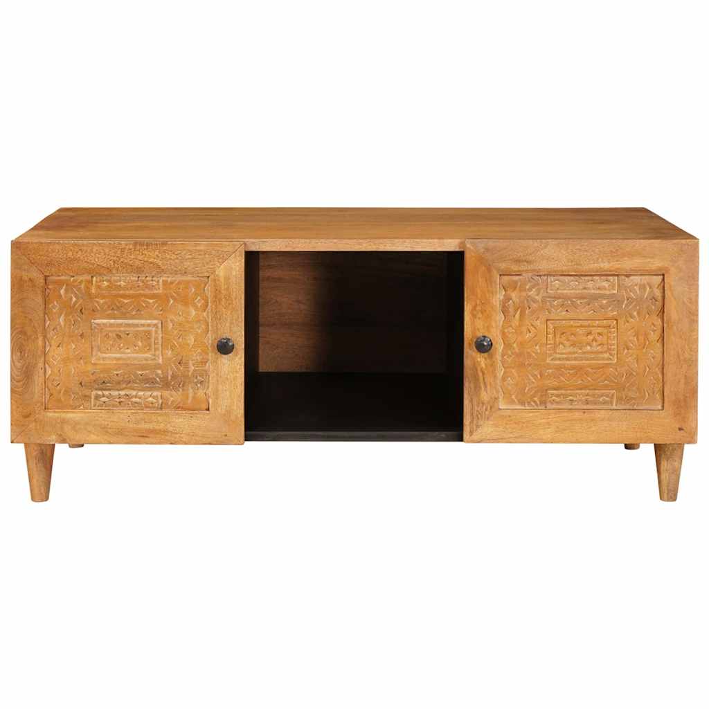 Kaffebord Lys Brun 100 x 54 x 40 cm Massiv mango tre