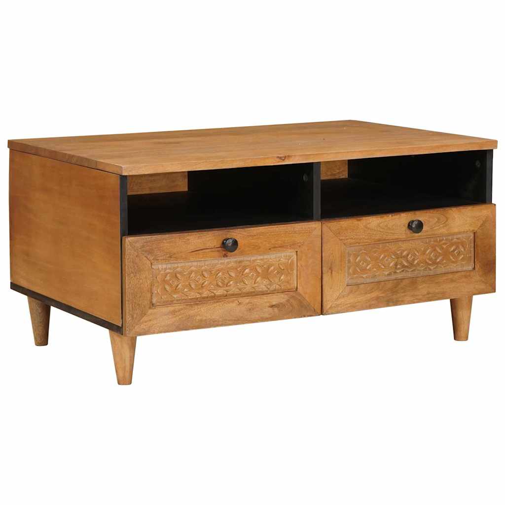 Kaffebord Lys Brun 80 x 54 x 40 cm Konstruert tre