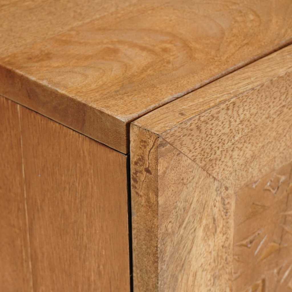 TV Enheter med skuff Lys Brun 105 x 33 x 46 cm Konstruert tre