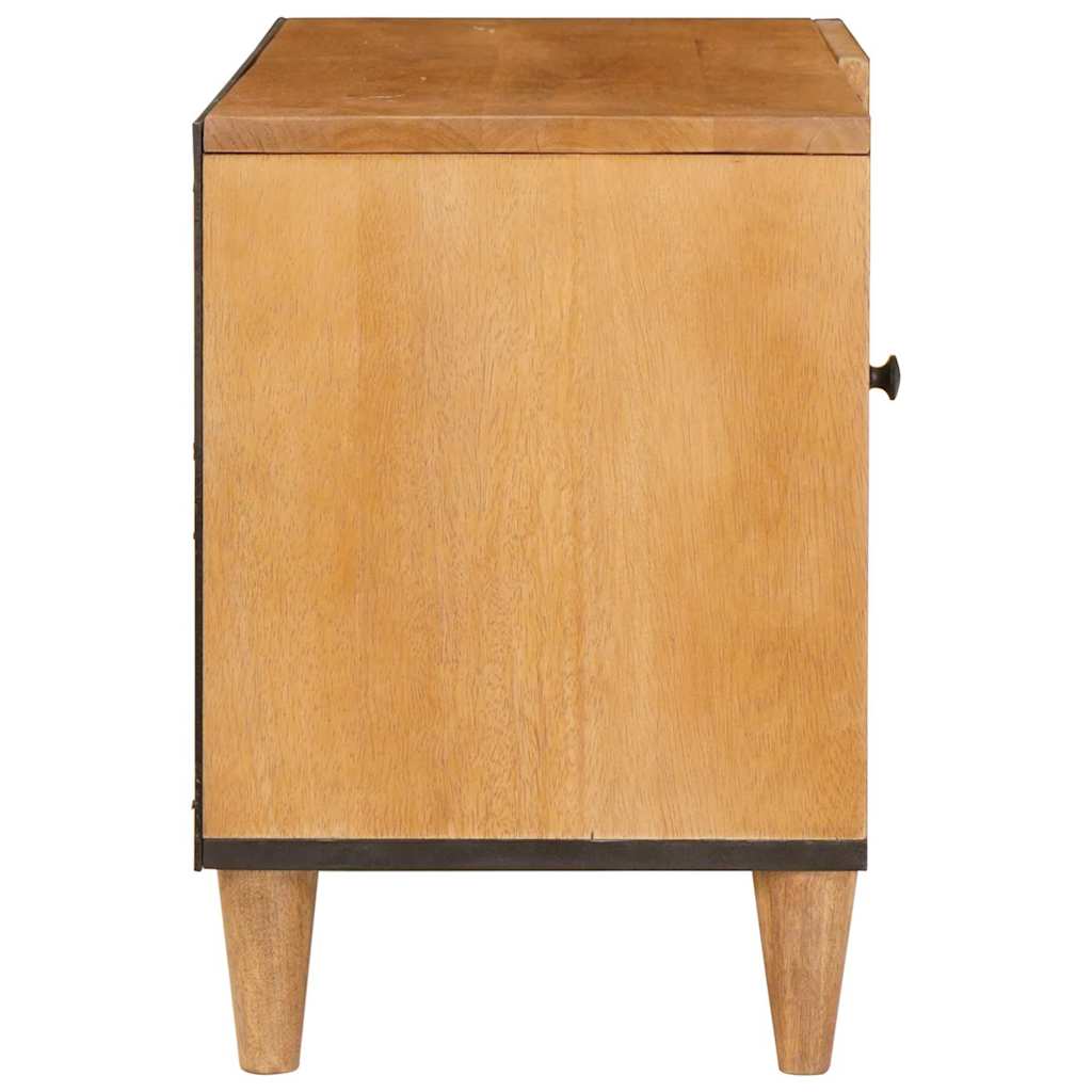 TV Enheter med hylle Lys Brun 80 x 33 x 46 cm Konstruert tre