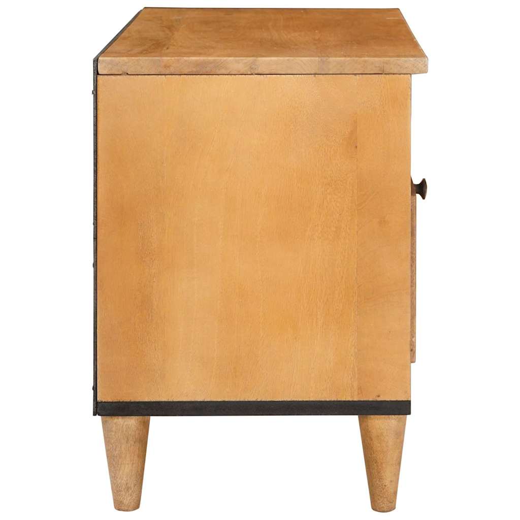 TV-skap med skuff med hylle 80 x 33 x 46 cm Massiv mango tre
