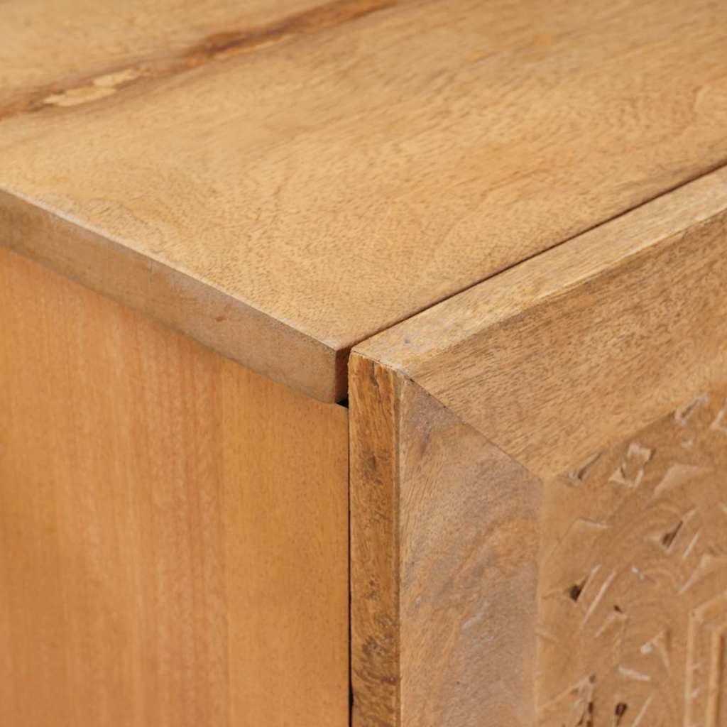 Serviesskap 90 x 33 x 75 cm Massiv mango tre