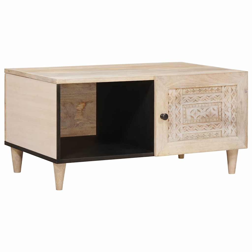 Kaffebord Hvit 100 x 54 x 40 cm Konstruert tre