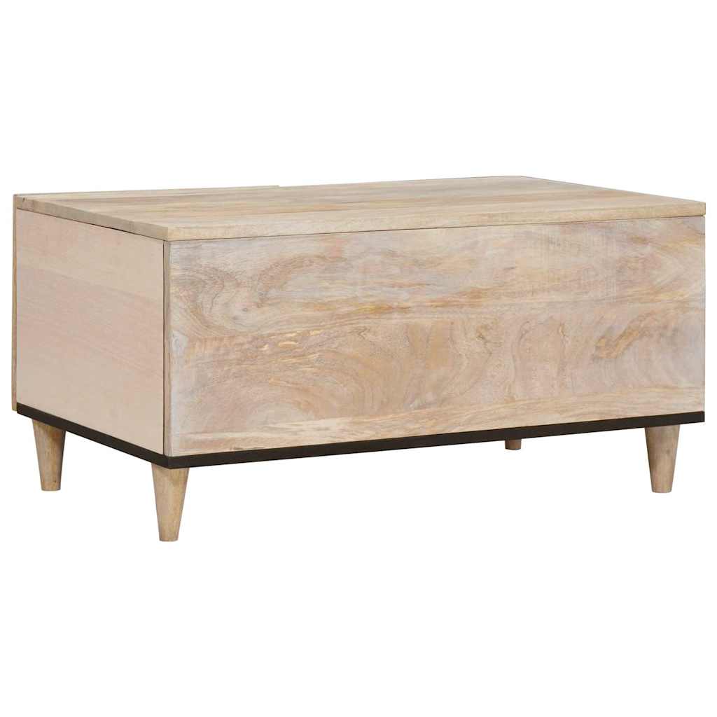 Kaffebord Hvit 100 x 54 x 40 cm Konstruert tre