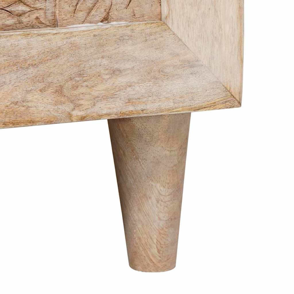 Kaffebord Hvit 80 x 54 x 40 cm Konstruert tre