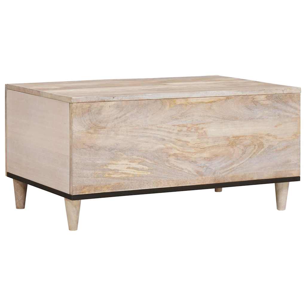 Kaffebord Hvit 80 x 54 x 40 cm Konstruert tre