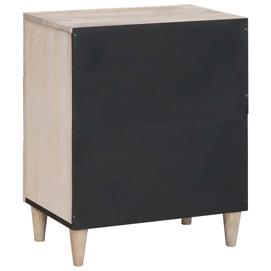 Nattbordskap Hvit 50 x 33 x 62 cm Konstruert tre
