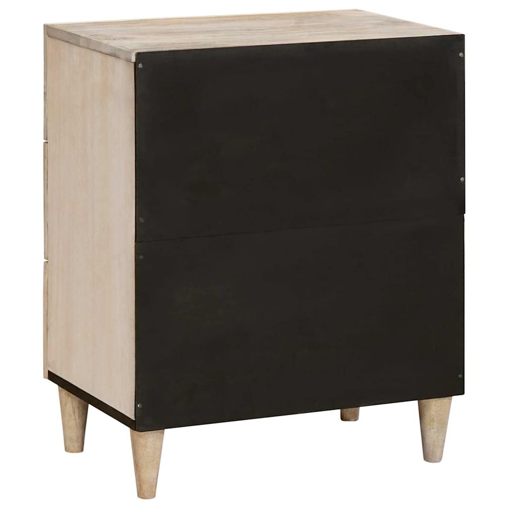 Nattbordskap Hvit 50 x 33 x 62 cm Konstruert tre