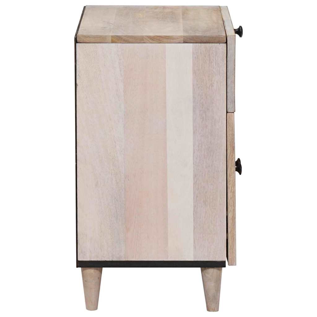 Nattbordskap Hvit 50 x 33 x 60 cm Konstruert tre
