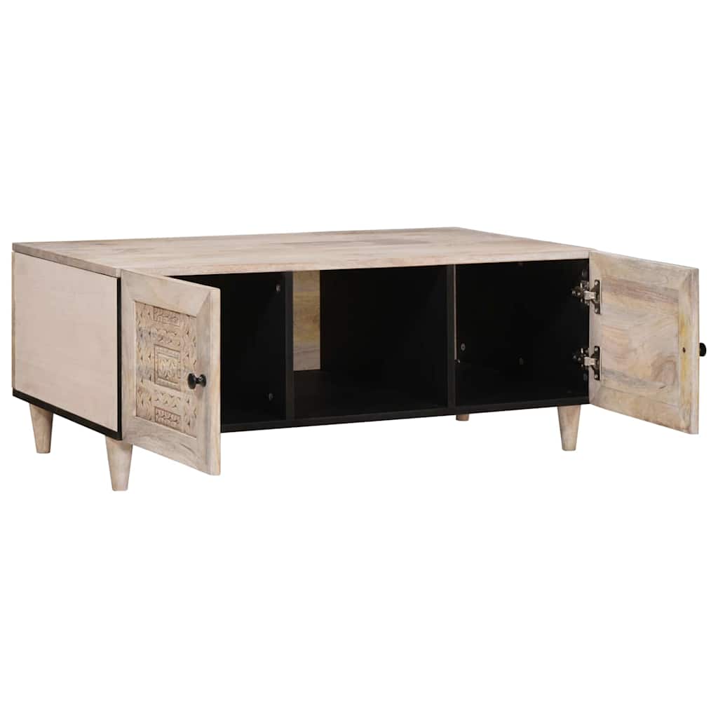 Kaffebord Beige 100 x 54 x 40 cm Konstruert tre