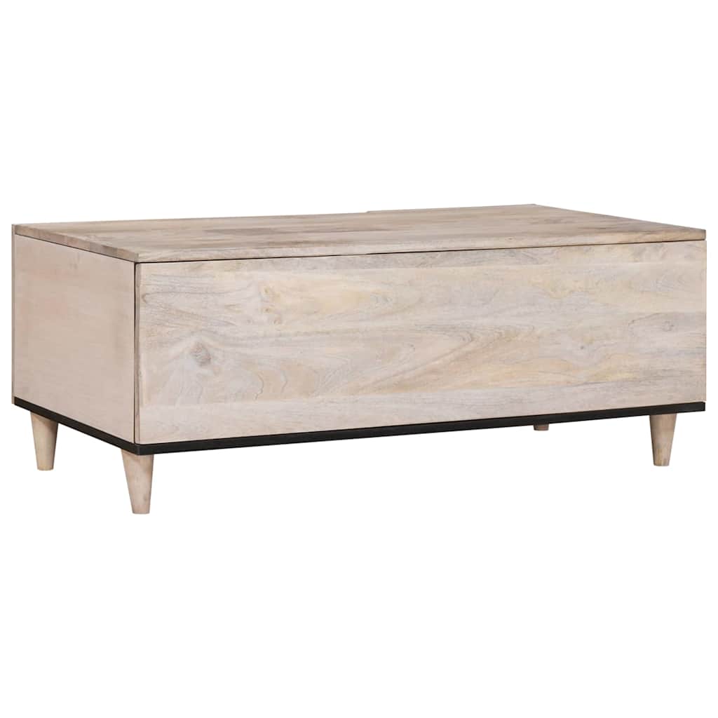 Kaffebord Beige 100 x 54 x 40 cm Konstruert tre