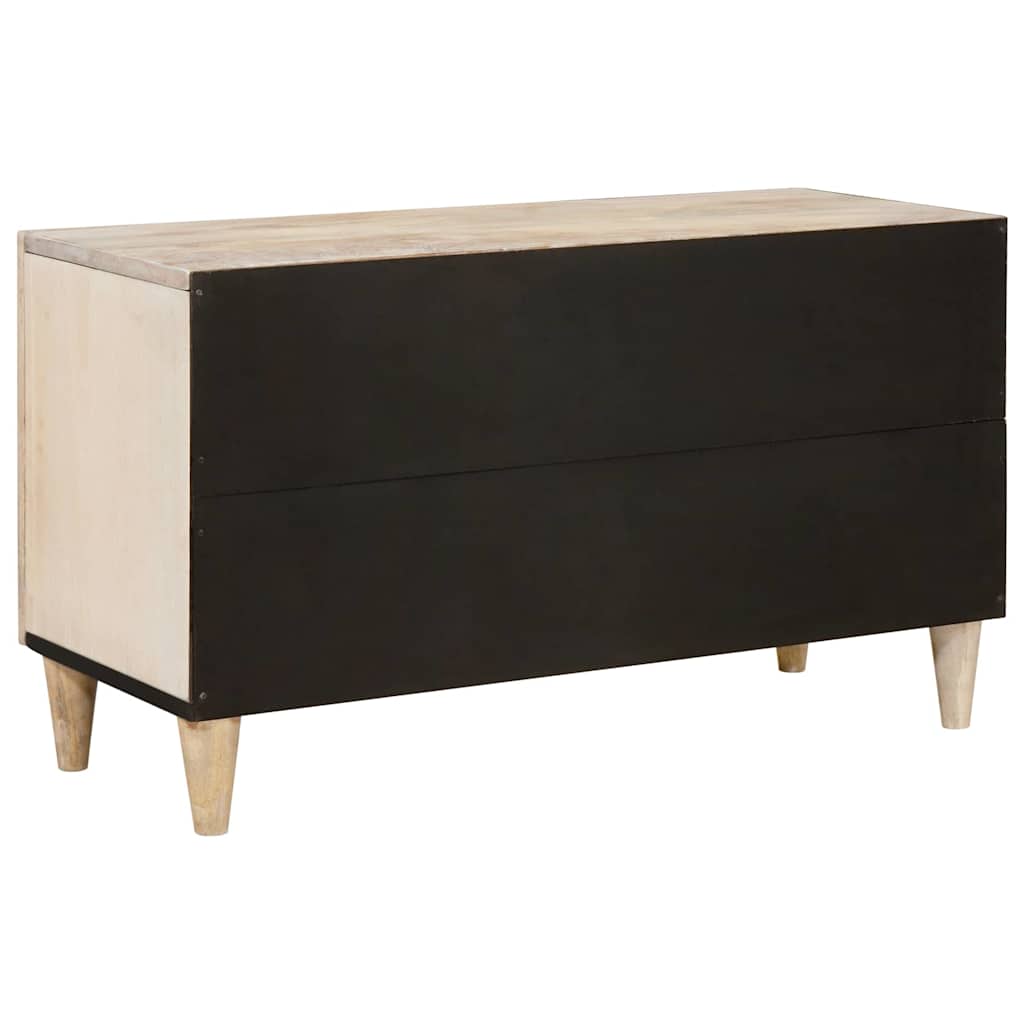 TV Enheter med hylle Hvit 80 x 33 x 46 cm Konstruert tre