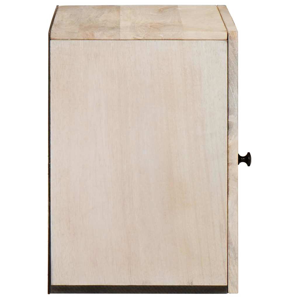 Baderomsskap med lagring Hvit 38 x 33 x 48 cm Konstruert tre