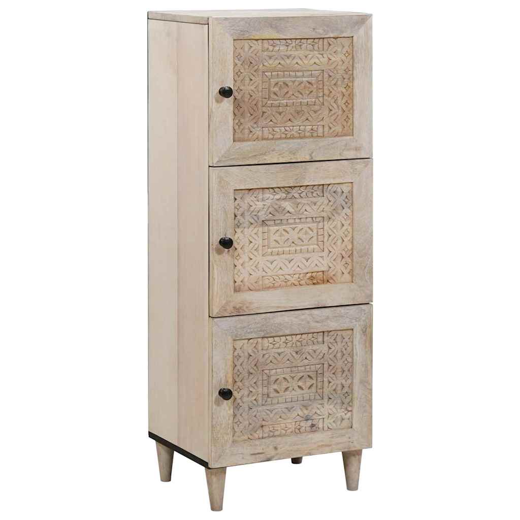 Høyskap Hvit 40 x 33 x 110 cm heltre mango