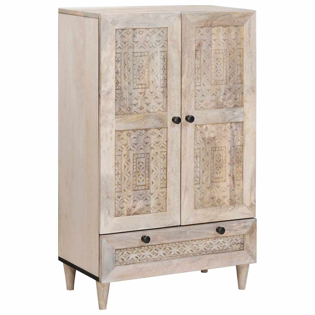 Høyskap Hvit 60 x 33 x 100 cm heltre mango