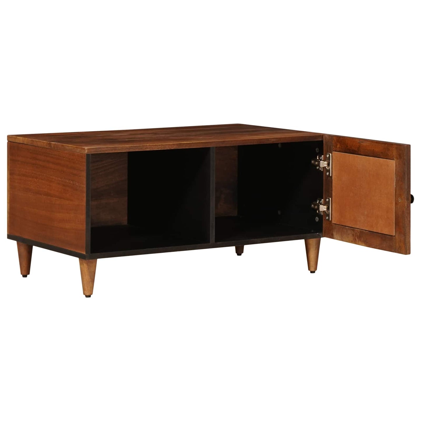 Kaffebord Brun 80 x 50 x 40 cm Massiv mango tre