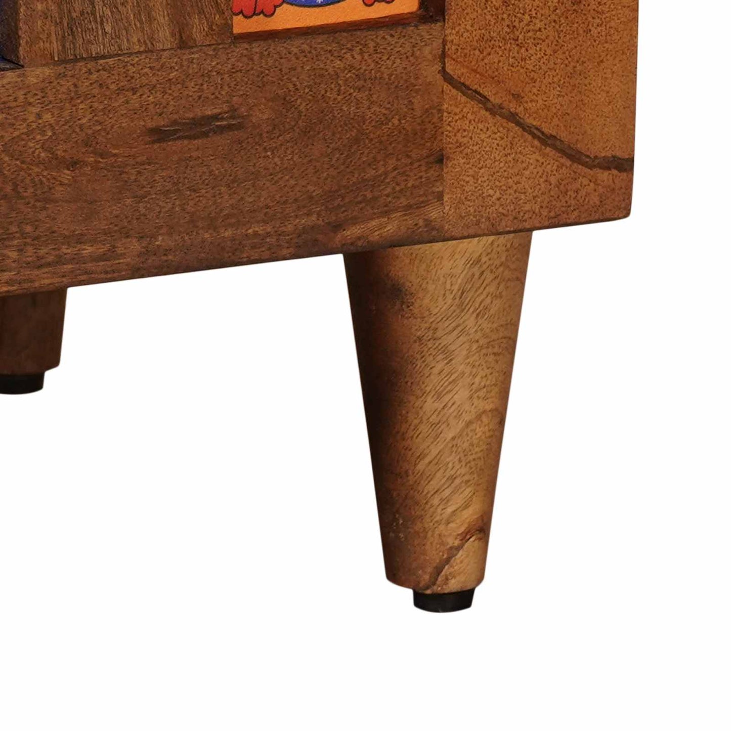 Nattbordskap med skuff Brun 50 x 33 x 60 cm Massiv mango tre