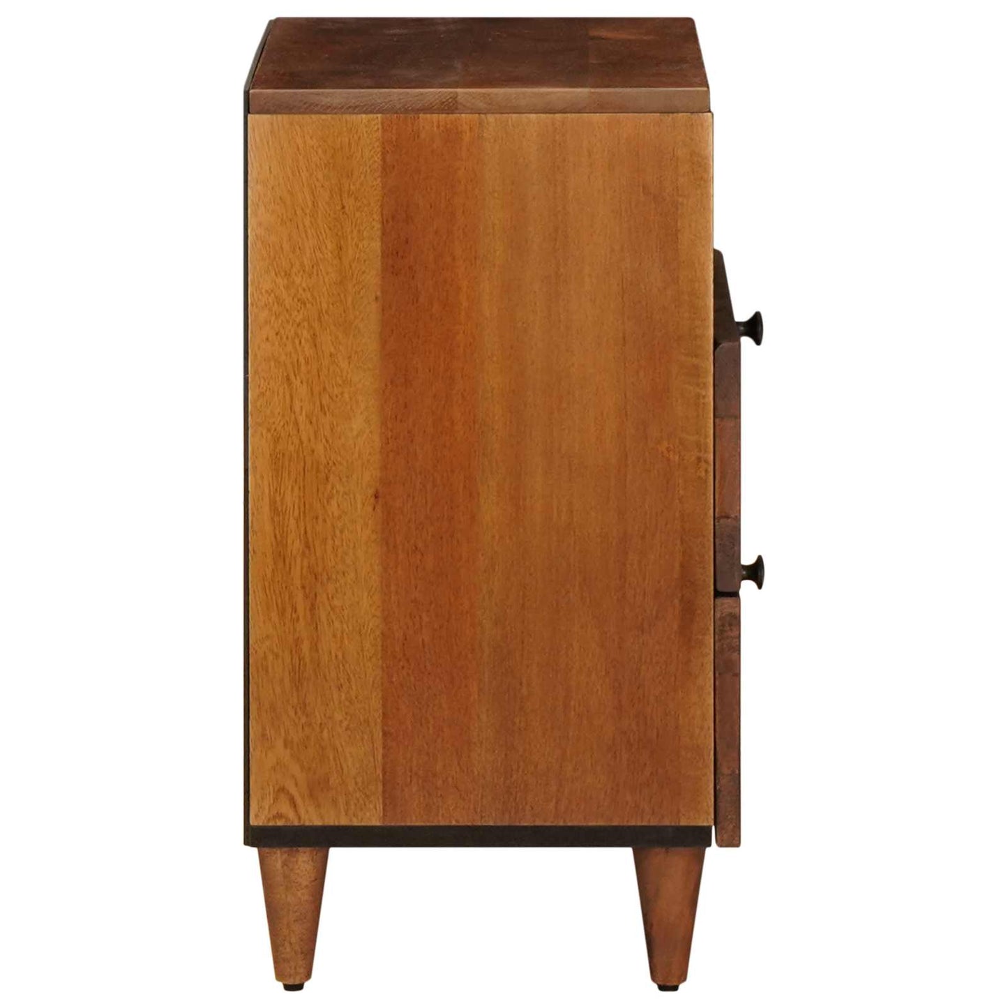 Nattbordskap med skuff Brun 50 x 33 x 62 cm Massiv mango tre