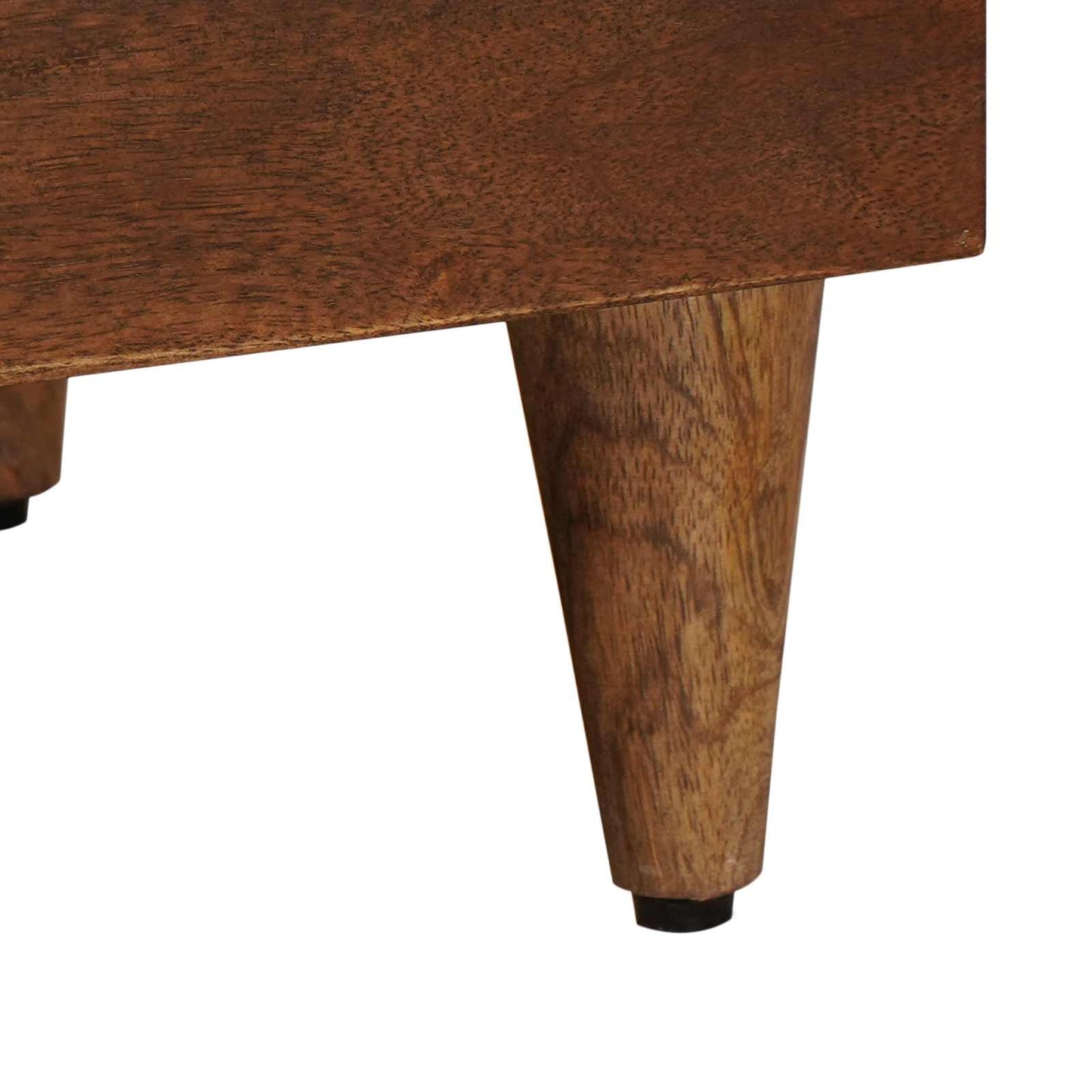 Kaffebord med skuff Brun 80 x 54 x 40 cm Massiv mango tre