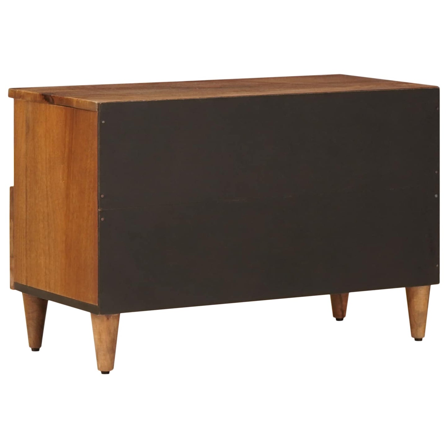 Kaffebord med skuff Brun 80 x 54 x 40 cm Massiv mango tre