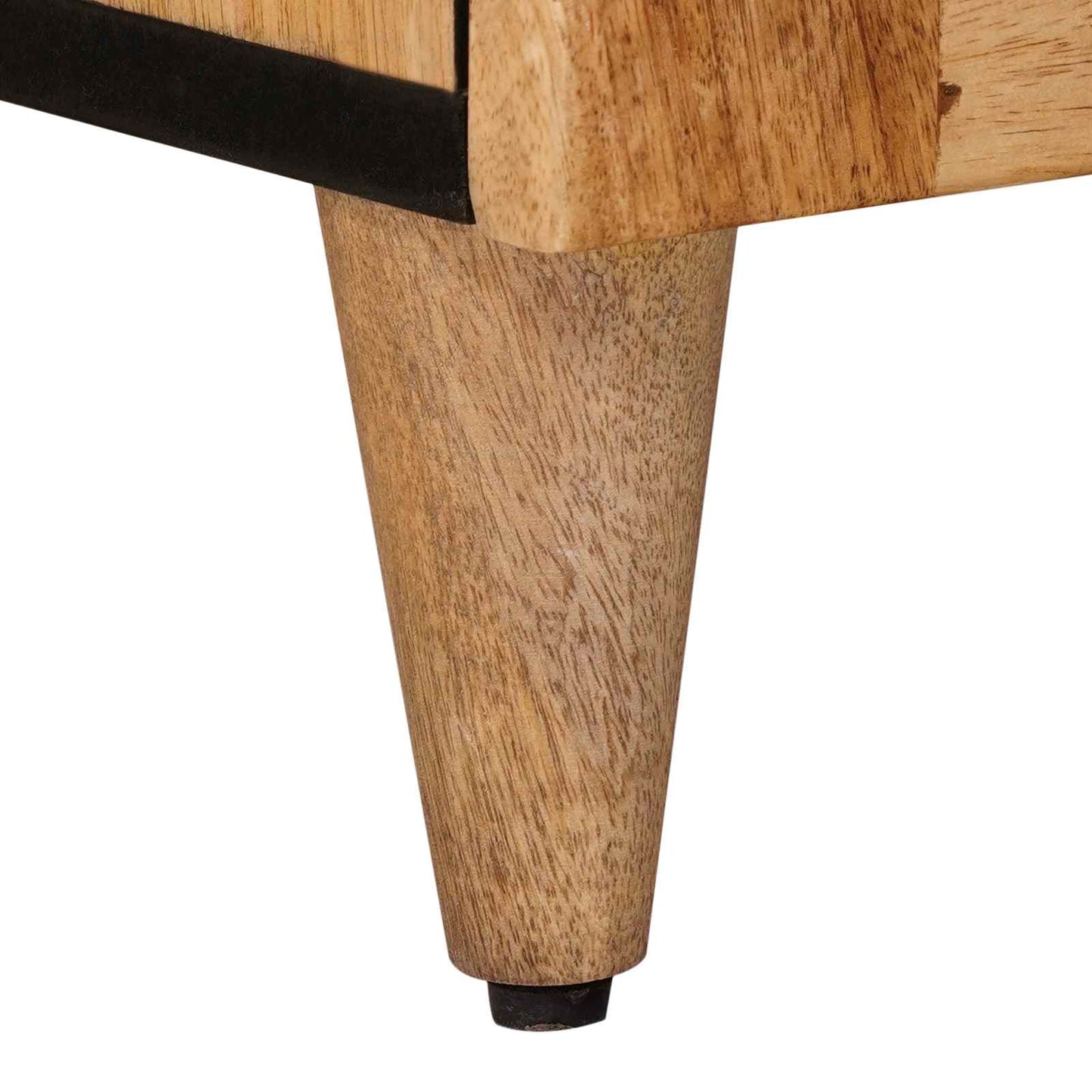 Serviesskap Naturlig 60 x 33,5 x 75 cm Massiv mango tre vidaXL