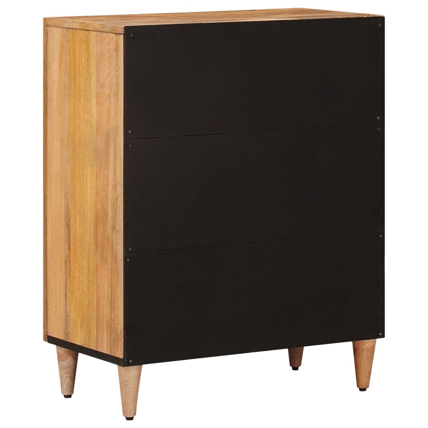 Serviesskap Naturlig 60 x 33,5 x 75 cm Massiv mango tre vidaXL