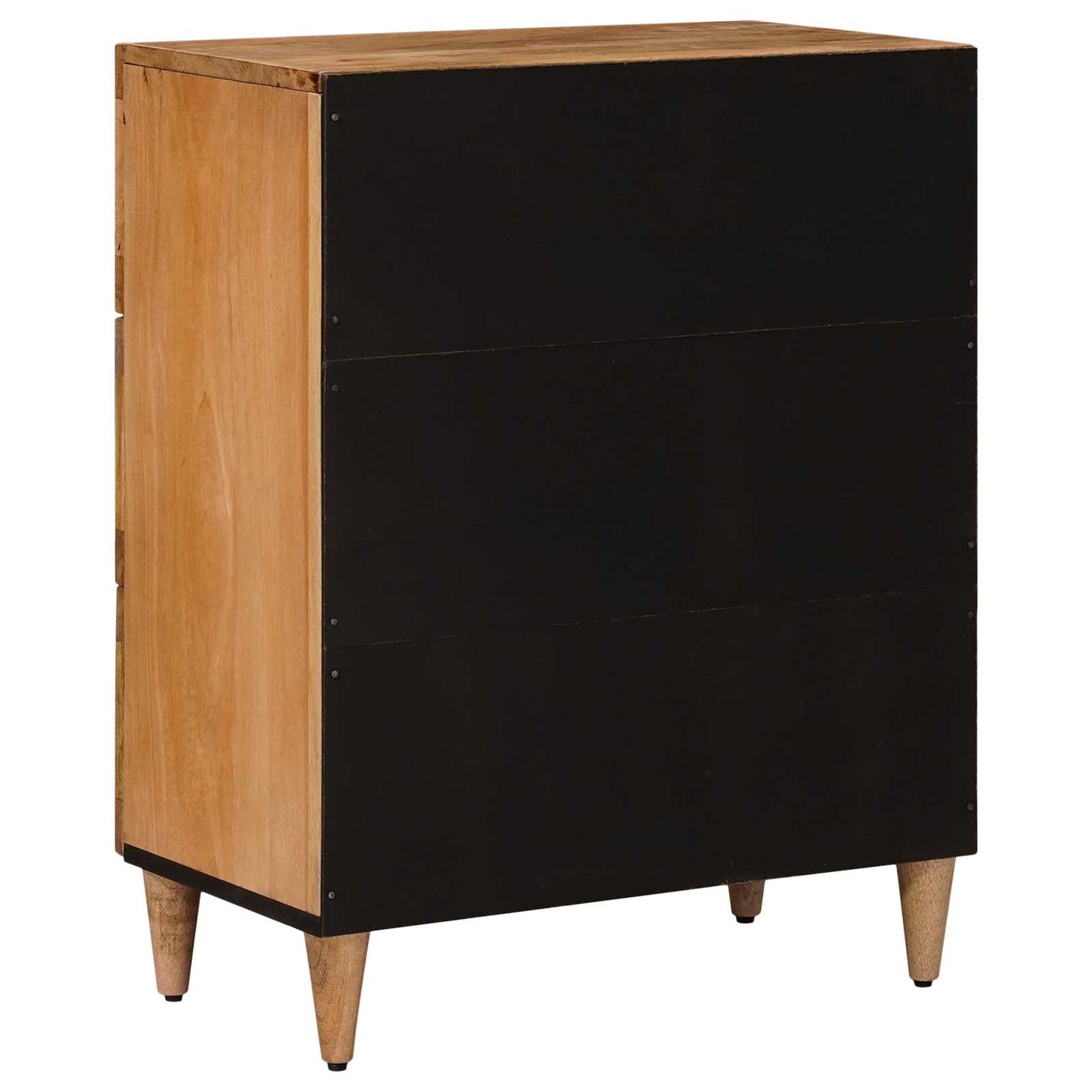 Serviesskap Naturlig 60 x 33 x 75 cm Massiv mango tre vidaXL