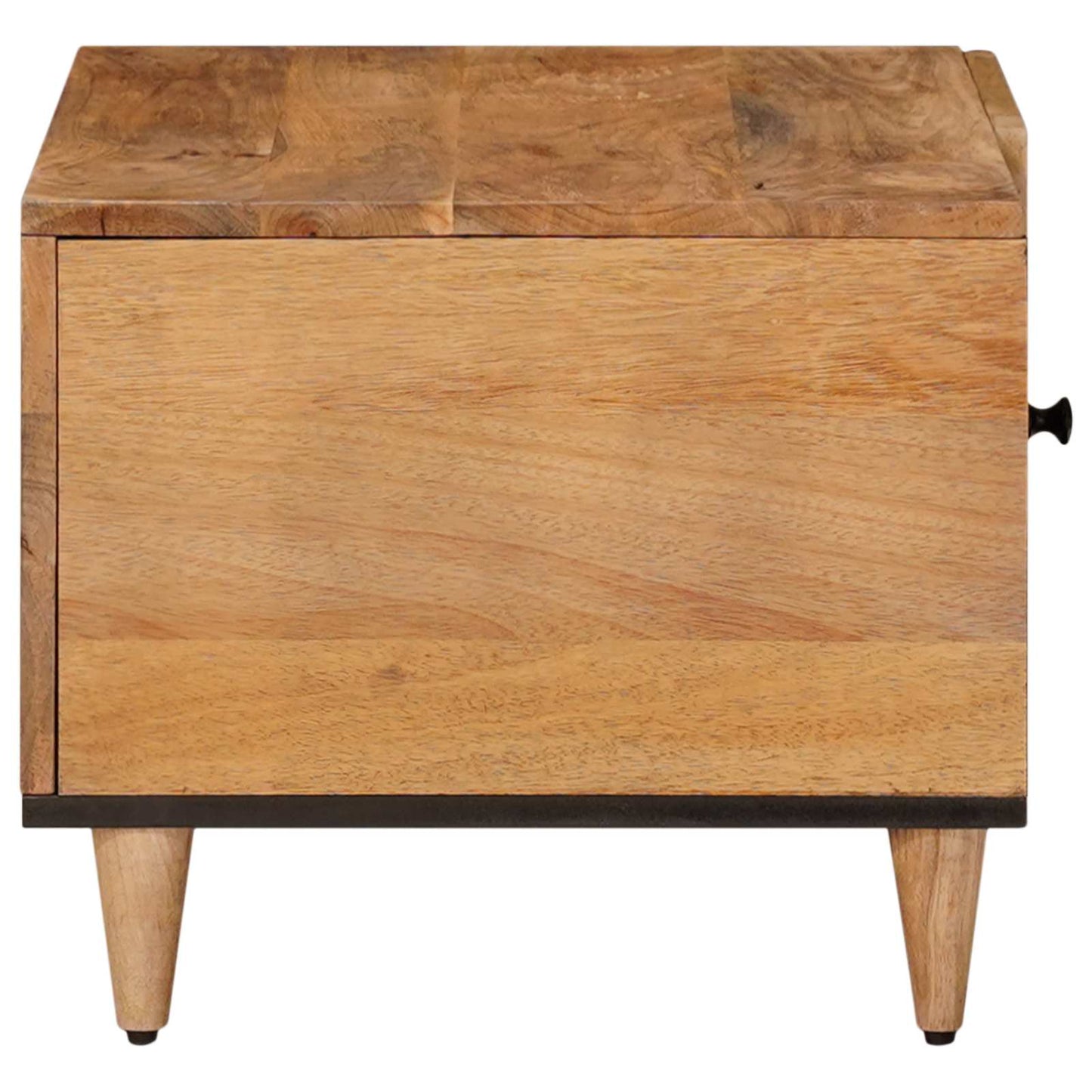 Kaffebord Naturlig 80 x 50 x 40 cm Massiv mango tre
