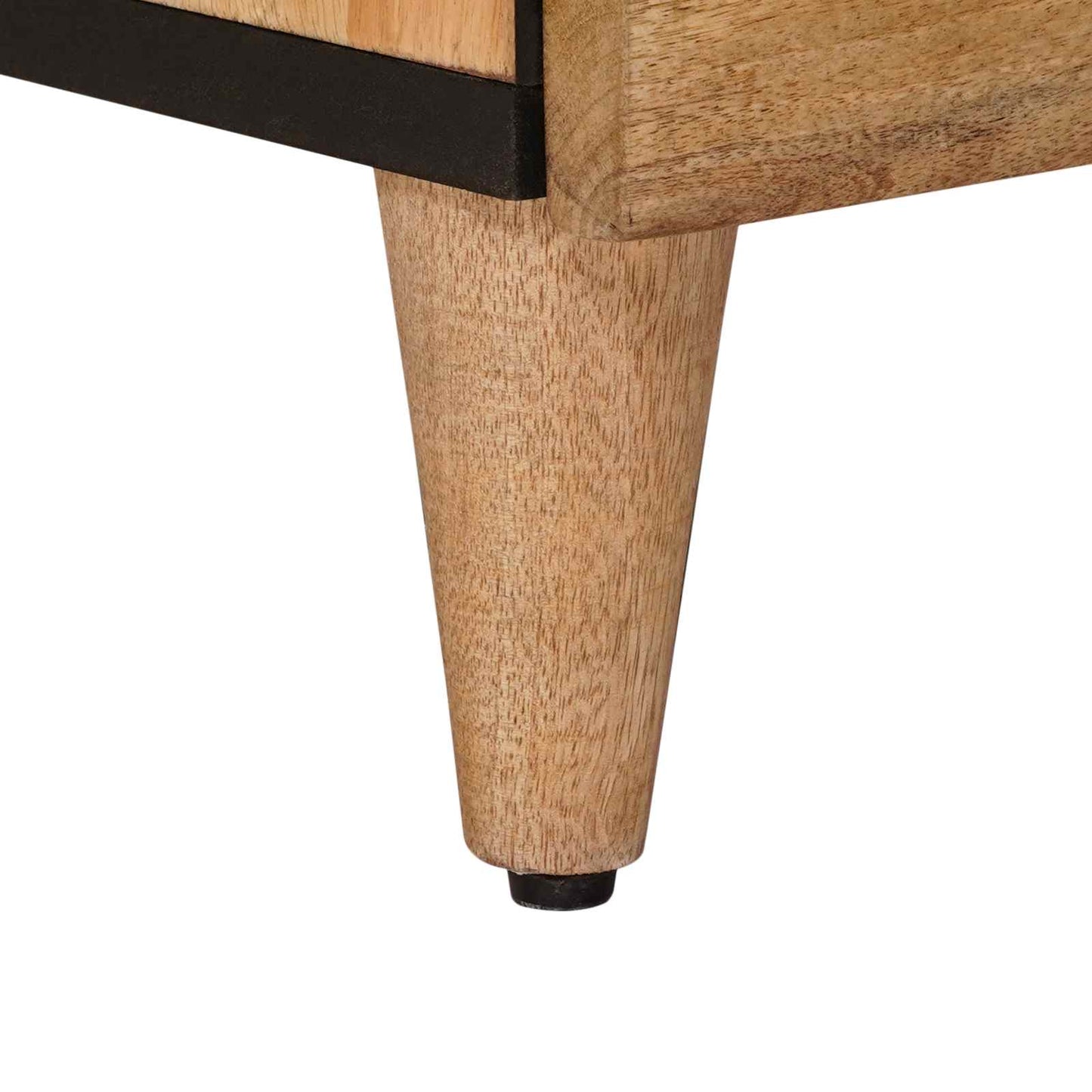 Nattbordskap Naturlig 50 x 33 x 62 cm Massiv mango tre