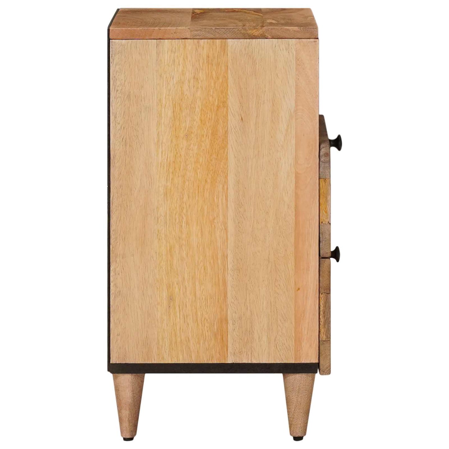 Nattbordskap Naturlig 50 x 33 x 62 cm Massiv mango tre