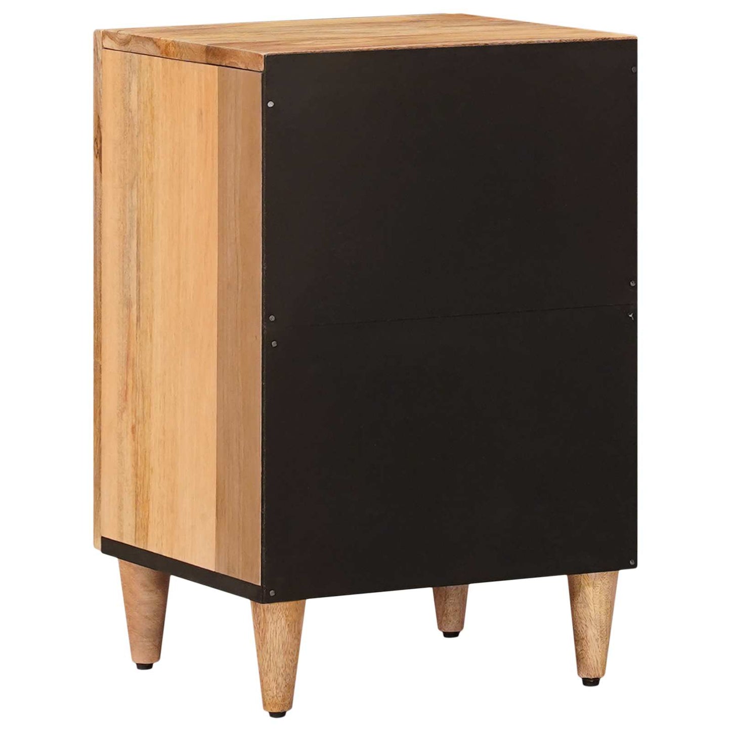 Baderomsskap Naturlig 38 x 33,5 x 58 cm Massiv mango tre vidaXL