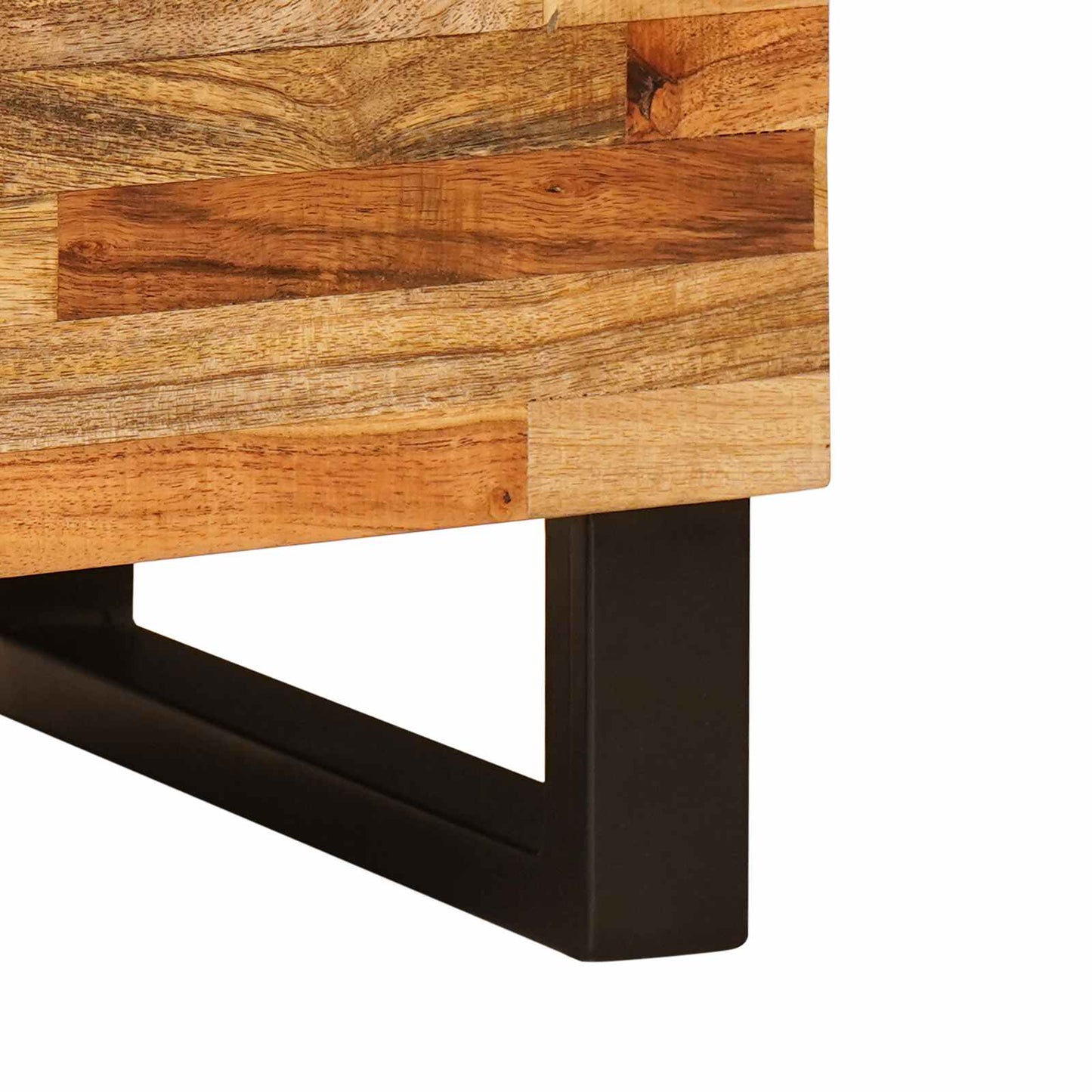 TV-skap med lagring Brun 105 x 33 x 46 cm Massiv mango tre