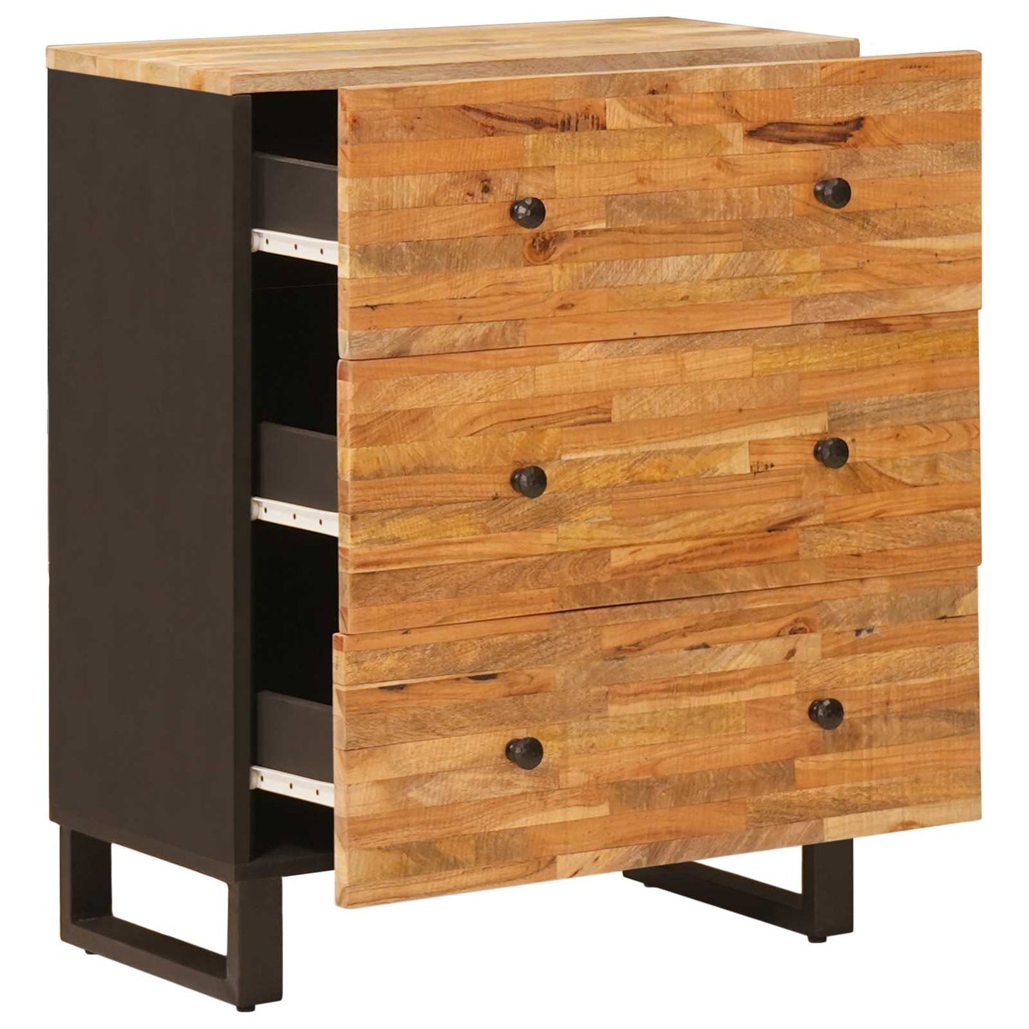 Oppbevaringssideboard Brun 60 x 33 x 75 cm Massiv mango tre