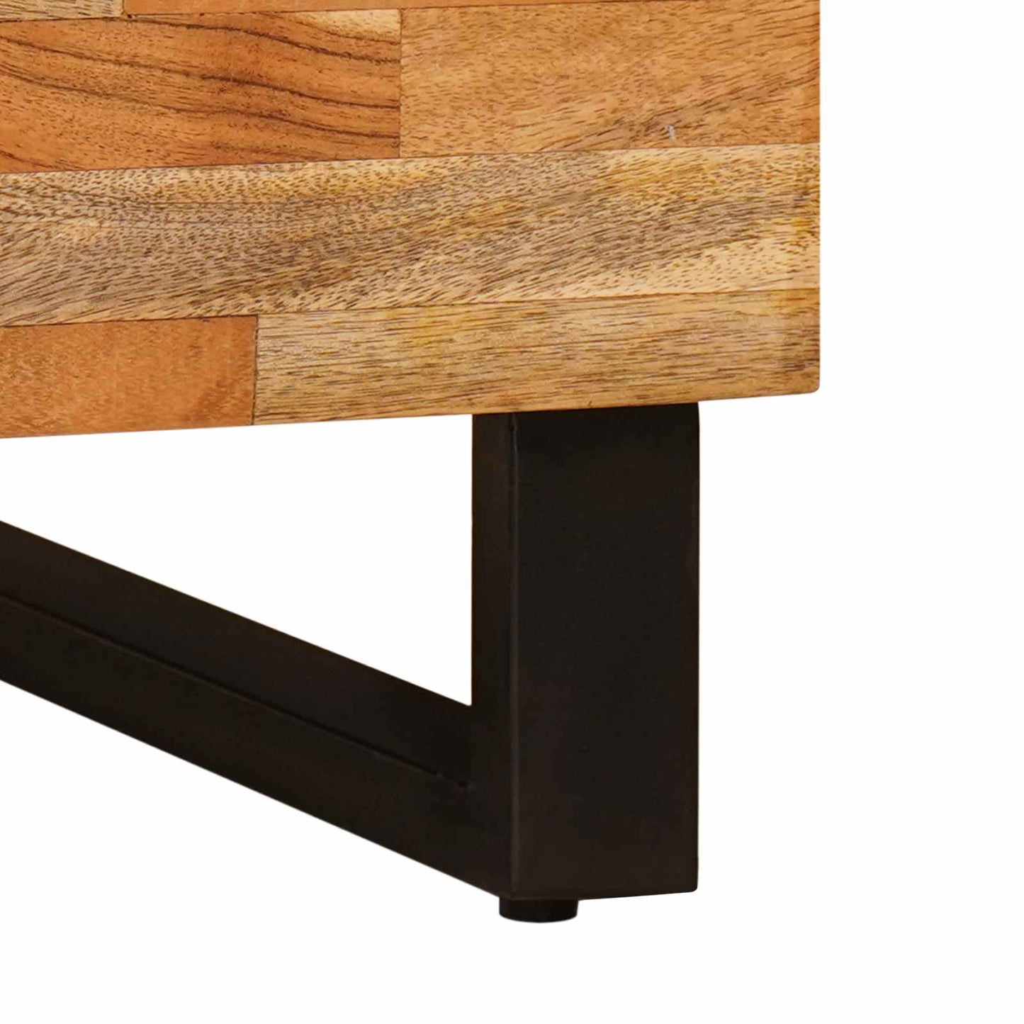 Kaffebord Brun 80 x 50 x 40 cm Massiv mango tre