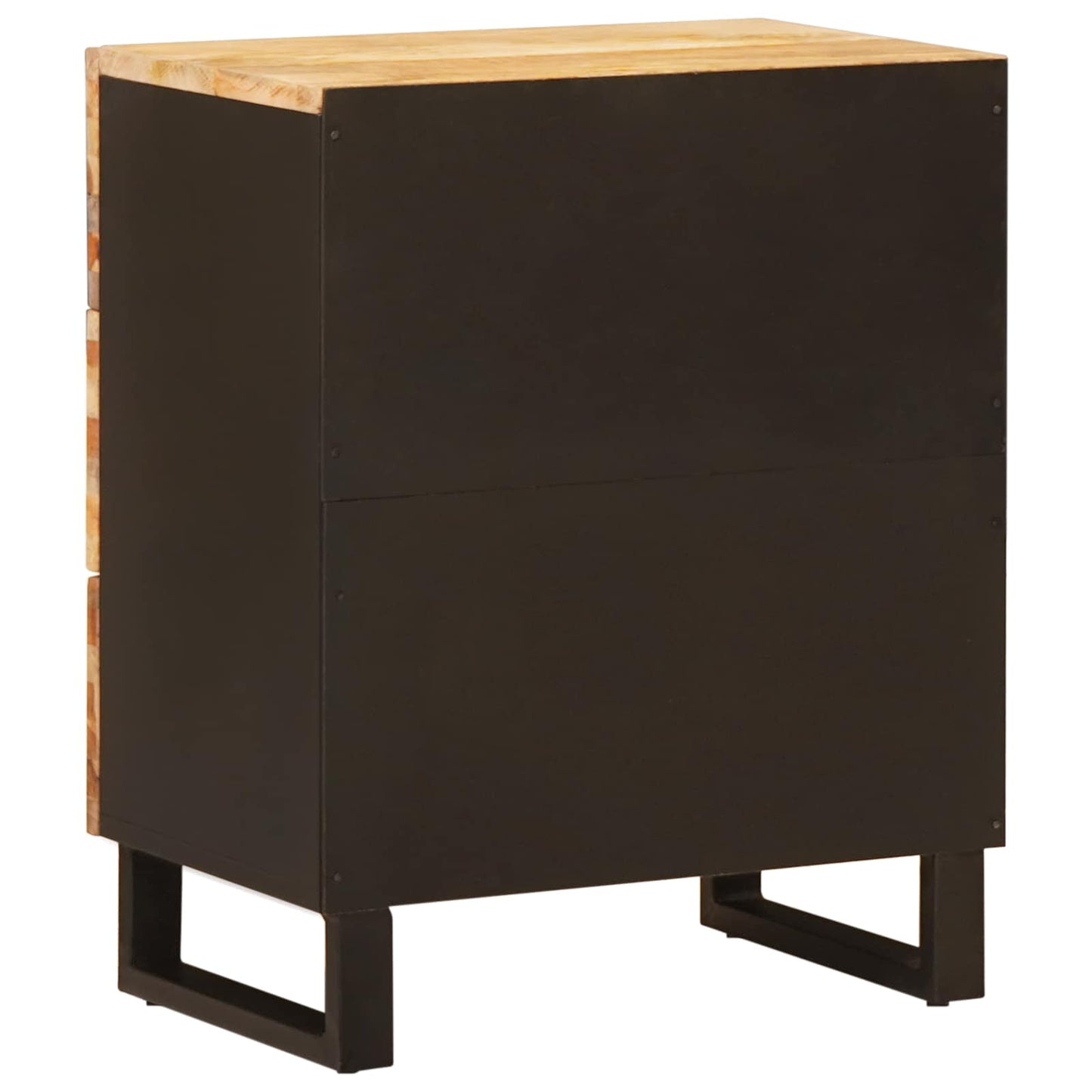 Sengekabinett med skuff Brun 50 x 33 x 62 cm Massiv mango tre