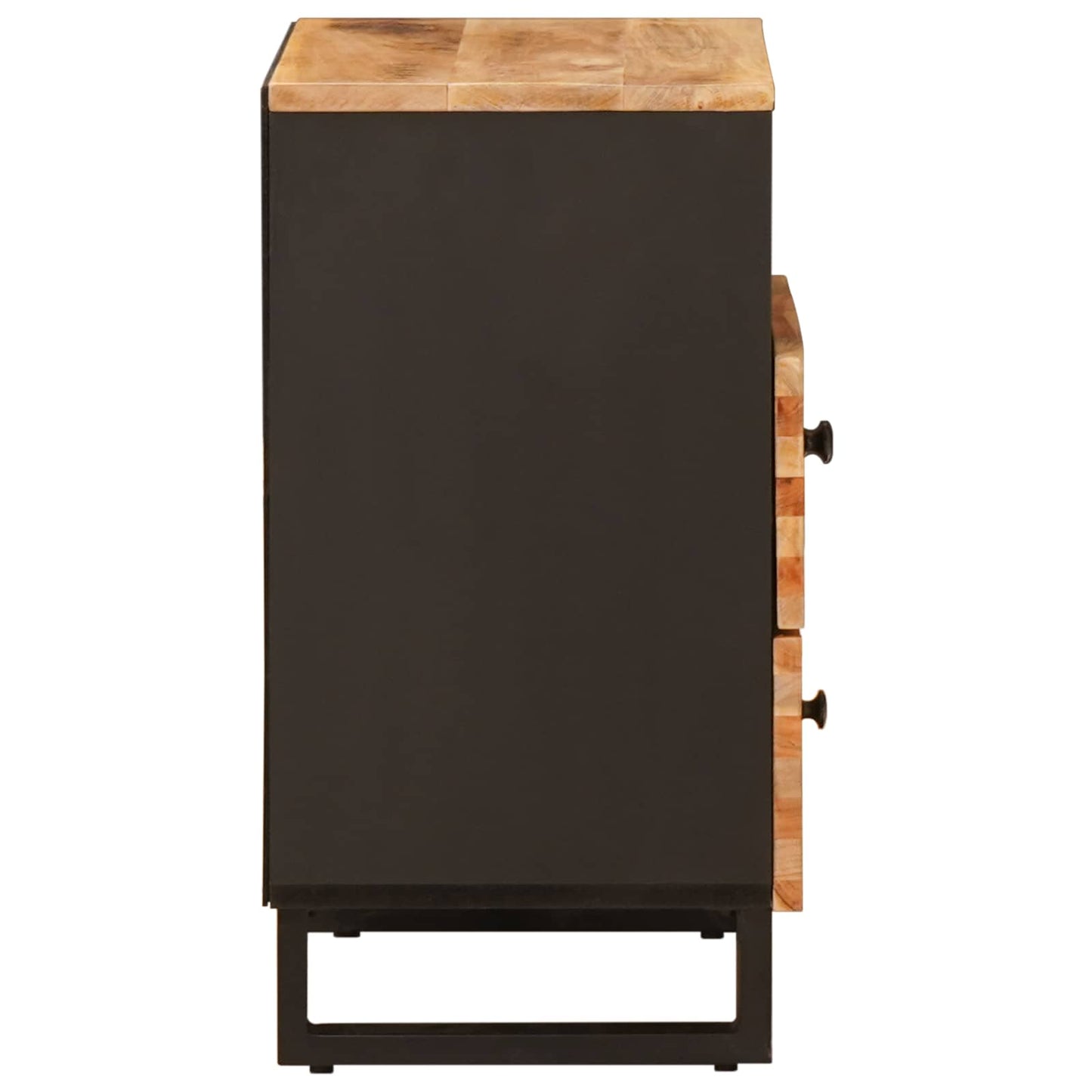 Sengekabinett med skuff Brun 50 x 33 x 62 cm Massiv mango tre
