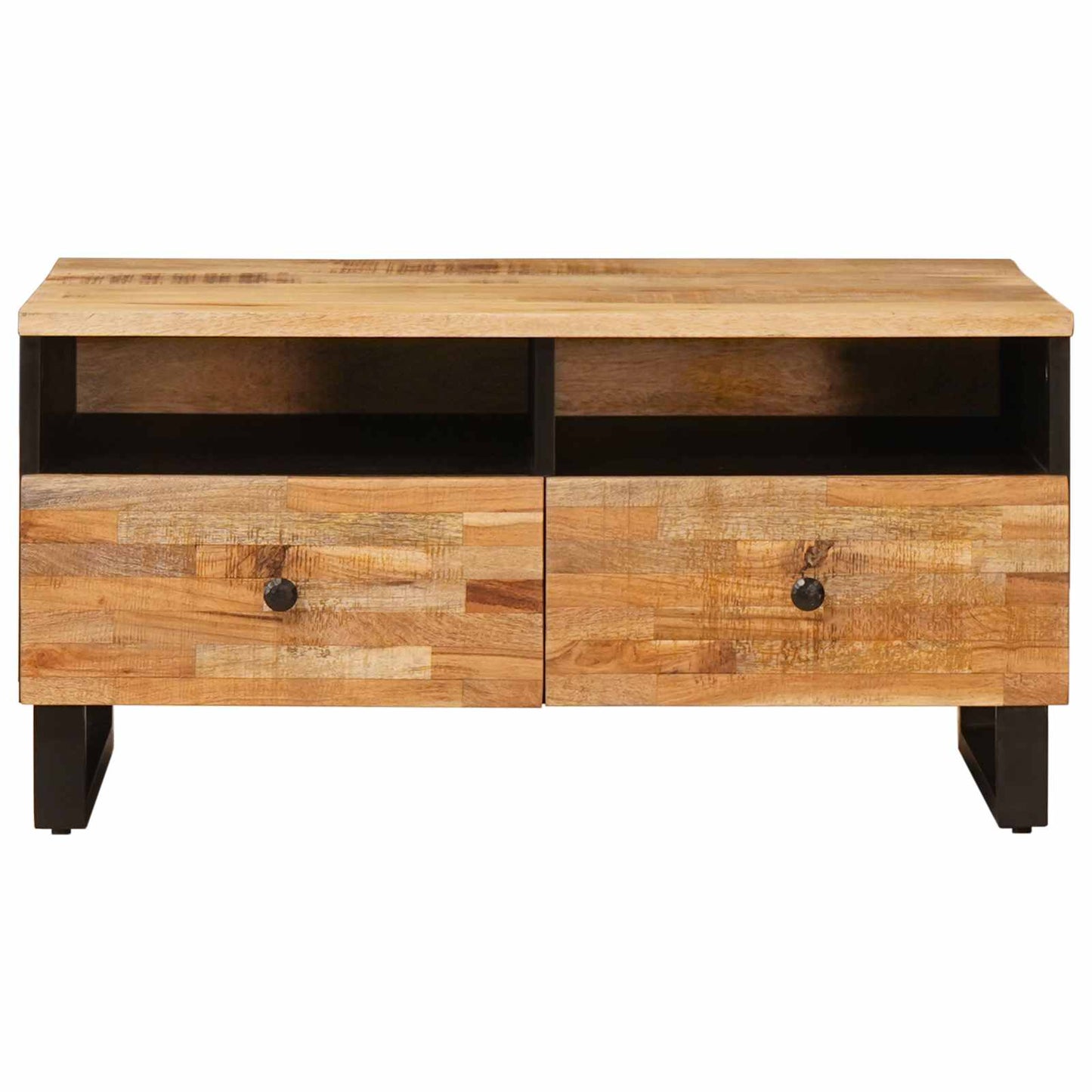 Kaffebord med skuff Brun 80 x 54 x 40 cm Massiv mango tre