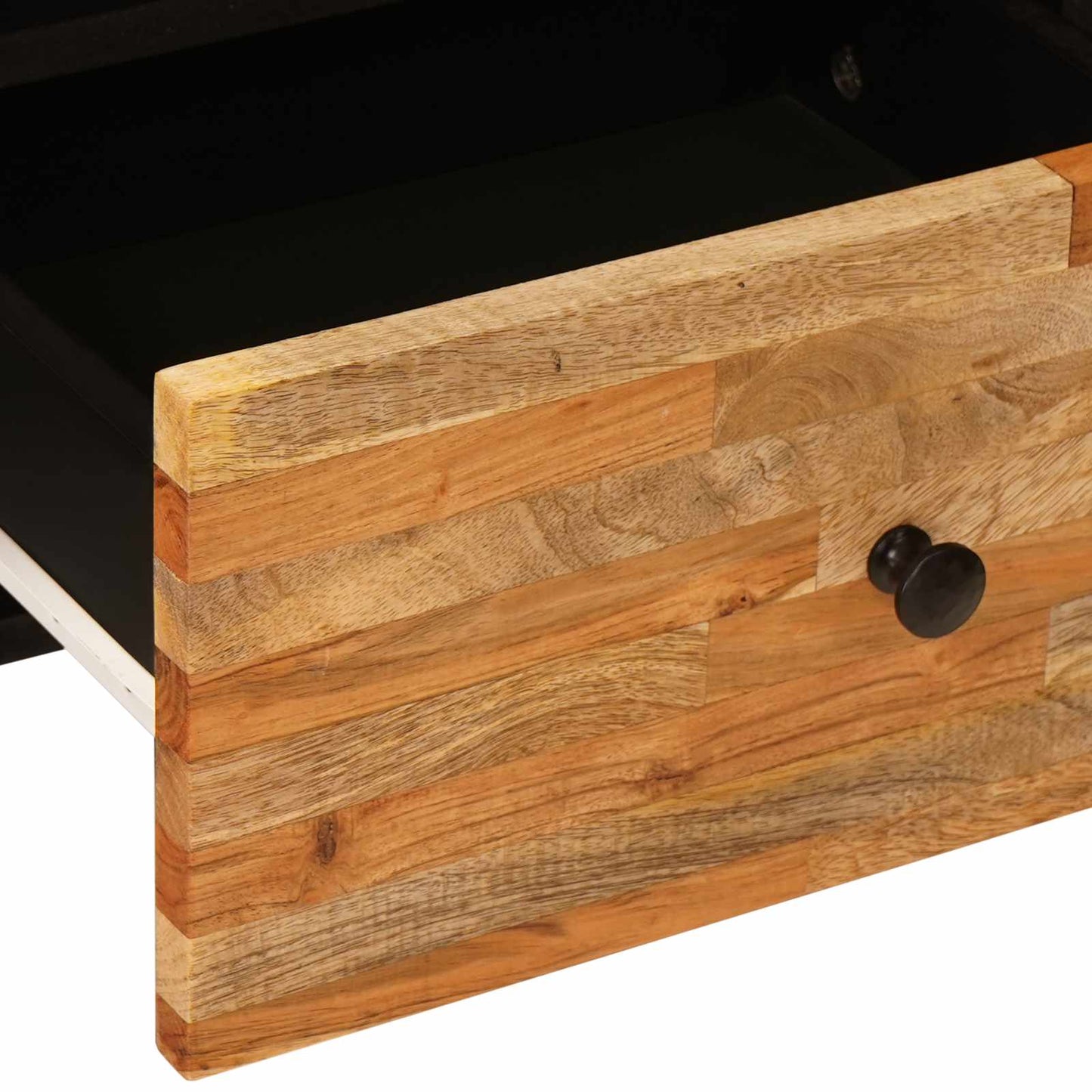 TV-skap med skuff Brun 100 x 33 x 46 cm Massiv mango tre